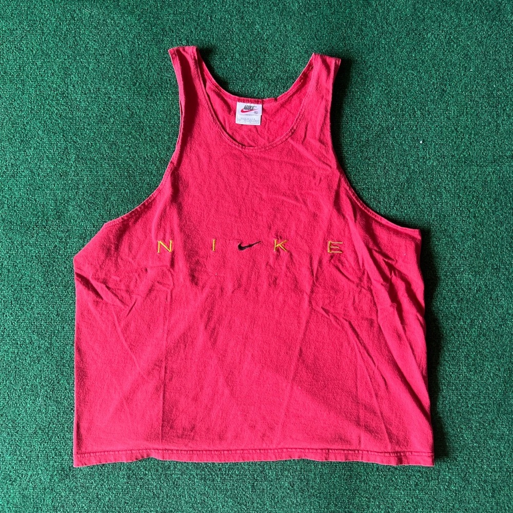 Nike white tag tank top